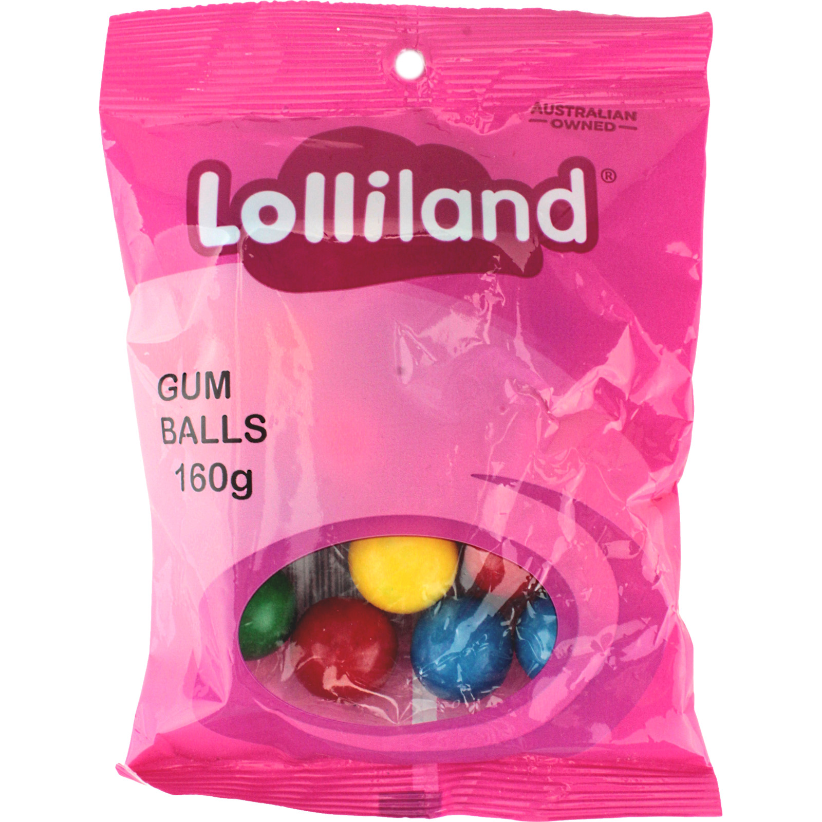 Coloured Gumballs (160g Pack)