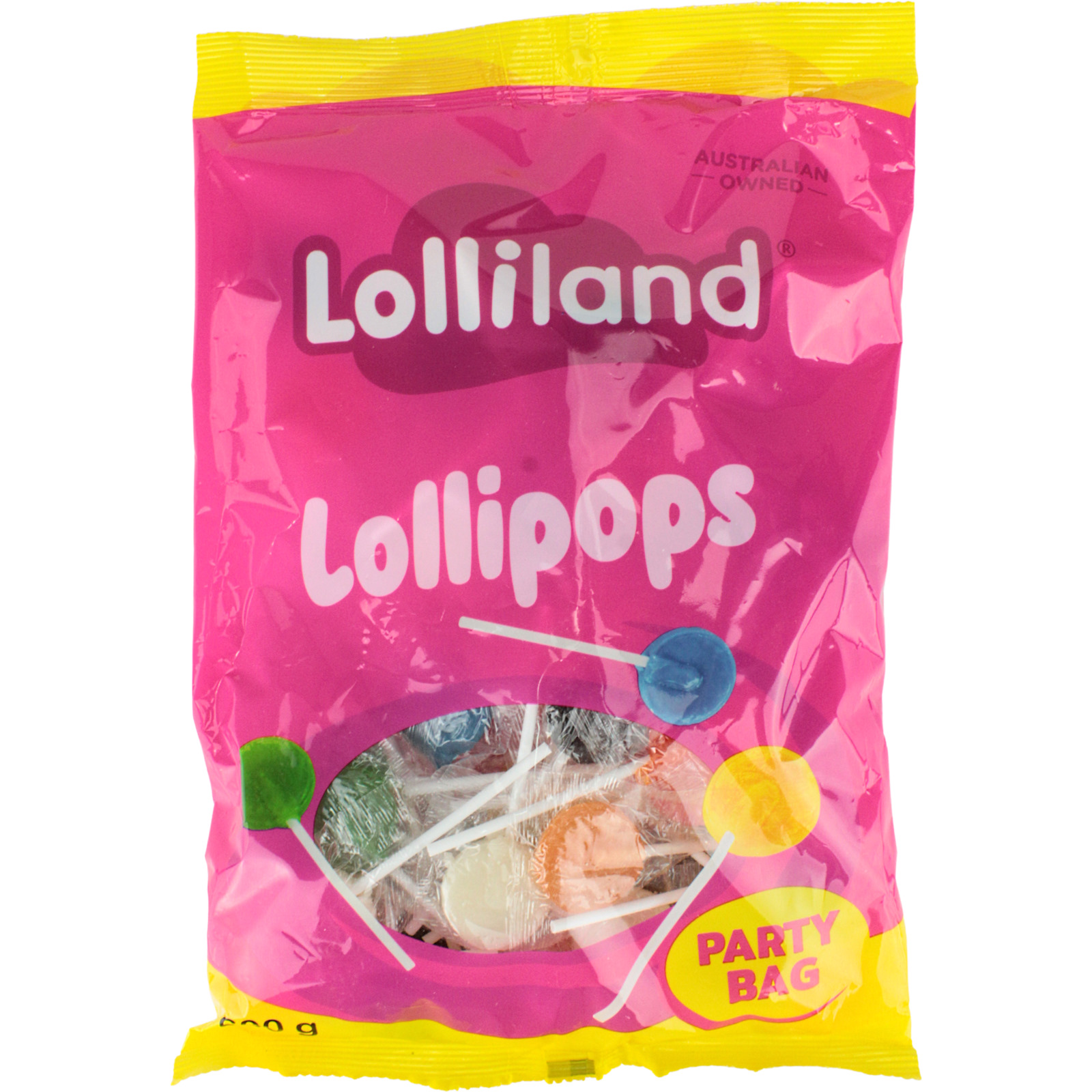 Assorted Flat Lollipops (600g)