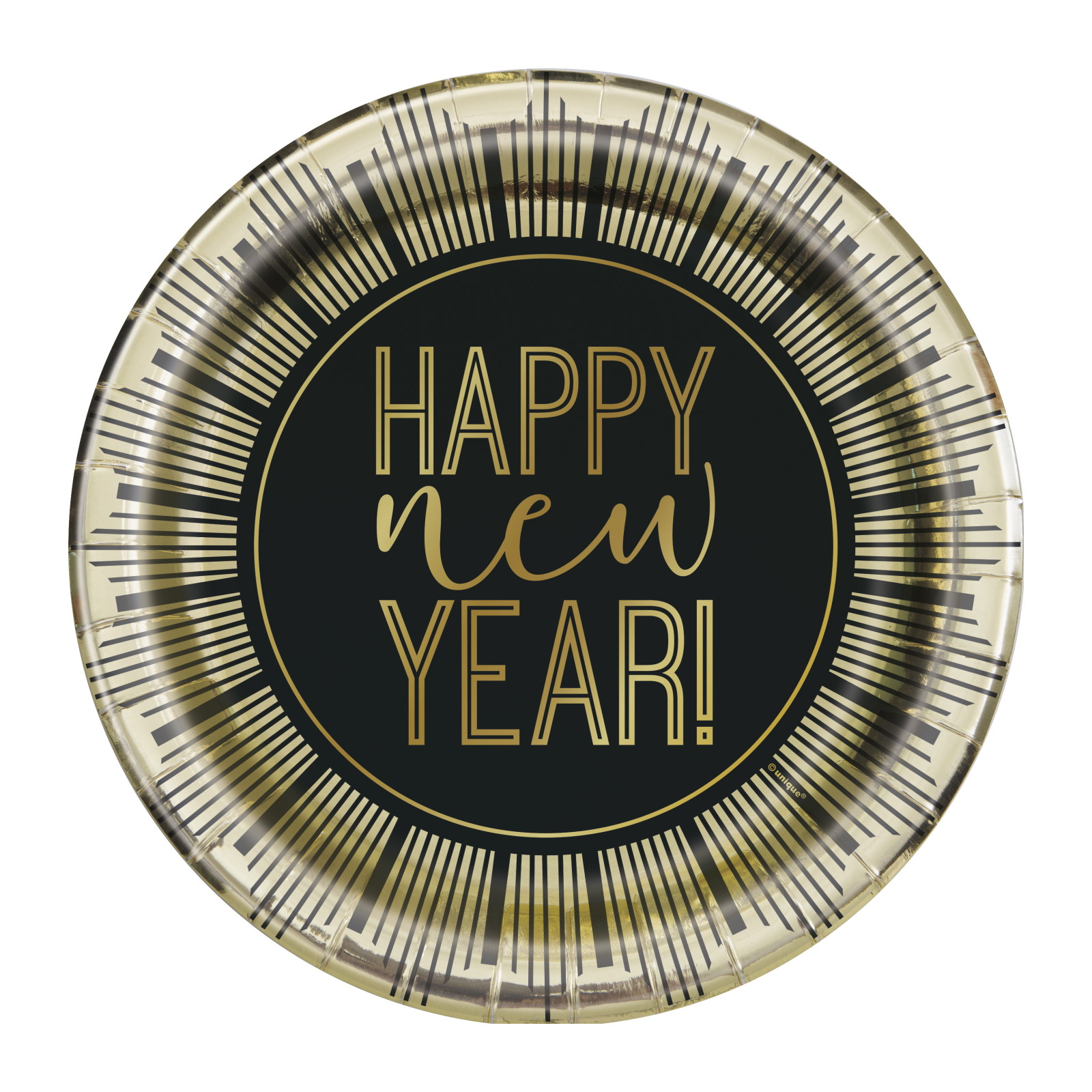 Roaring New Year Small Paper Plates (Pack of 8)
