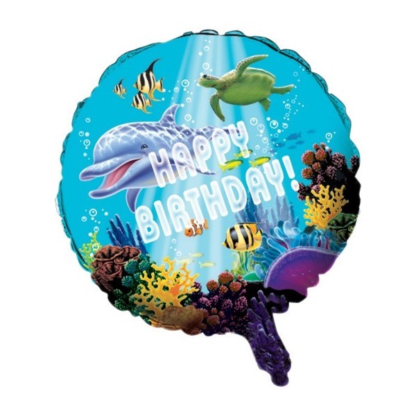 Ocean Party Helium Balloon