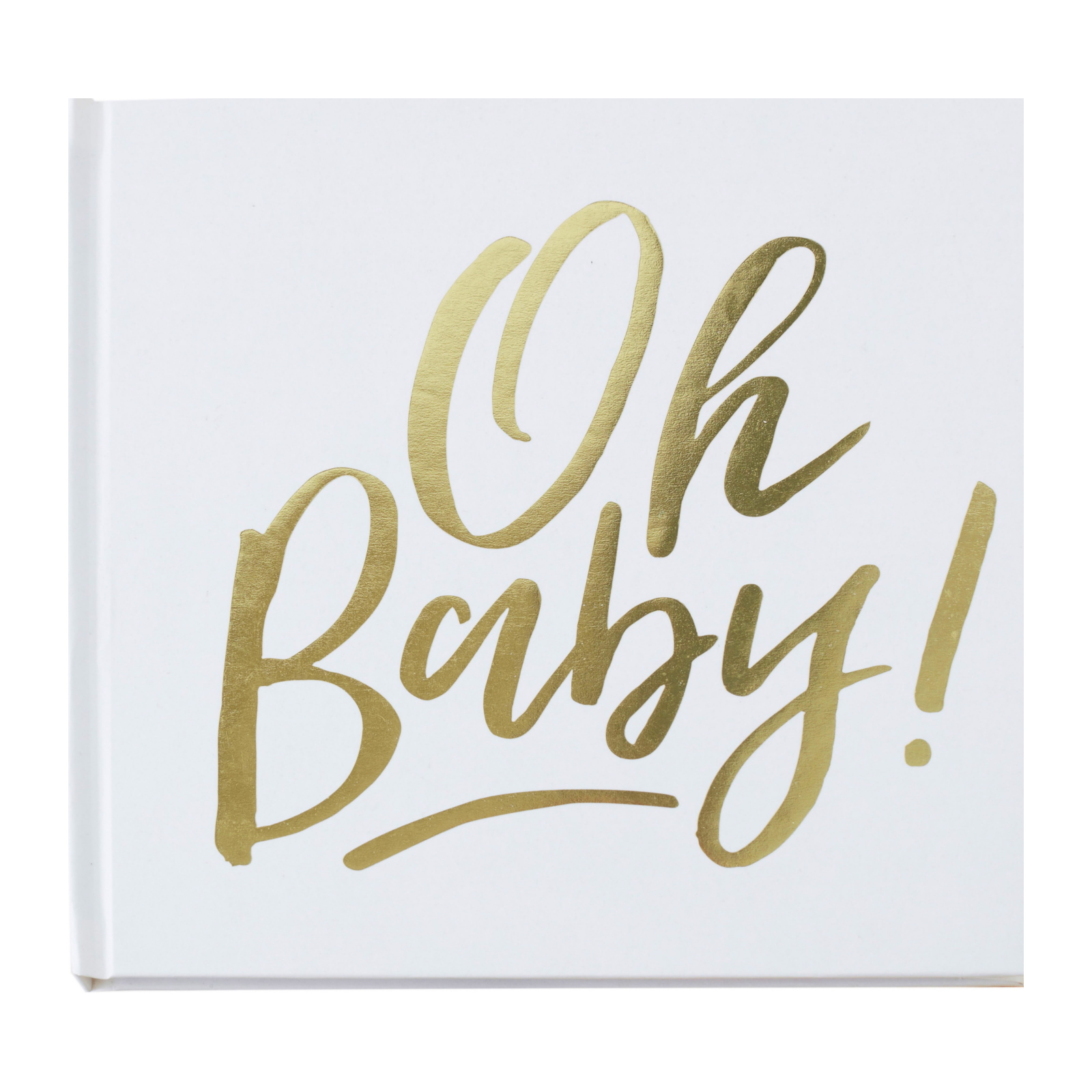 Ginger Ray Gold Foil Oh Baby! Guest Book