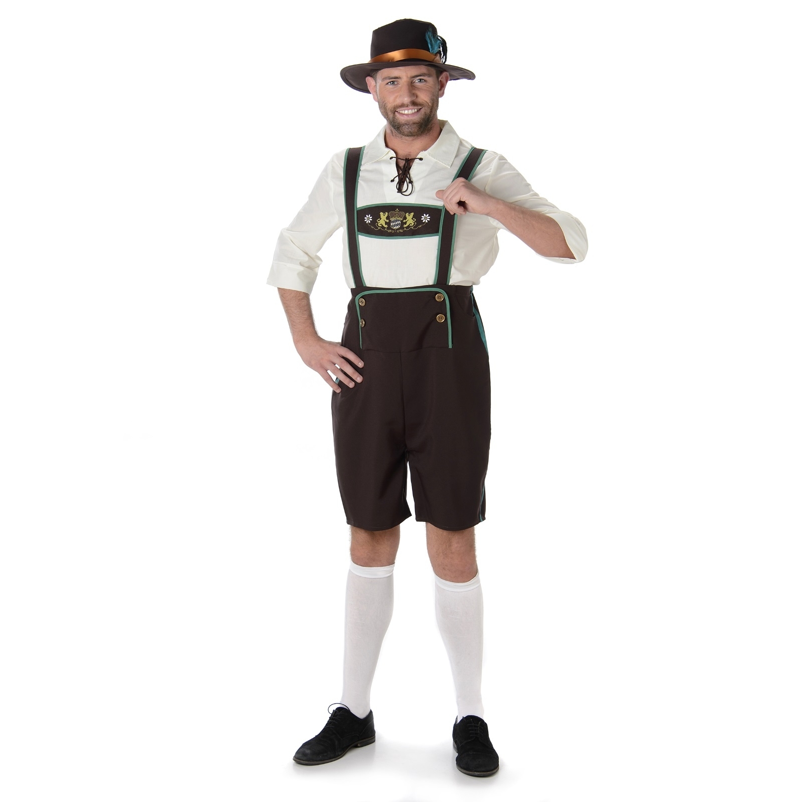 Mens Bavarian Man Costume Medium