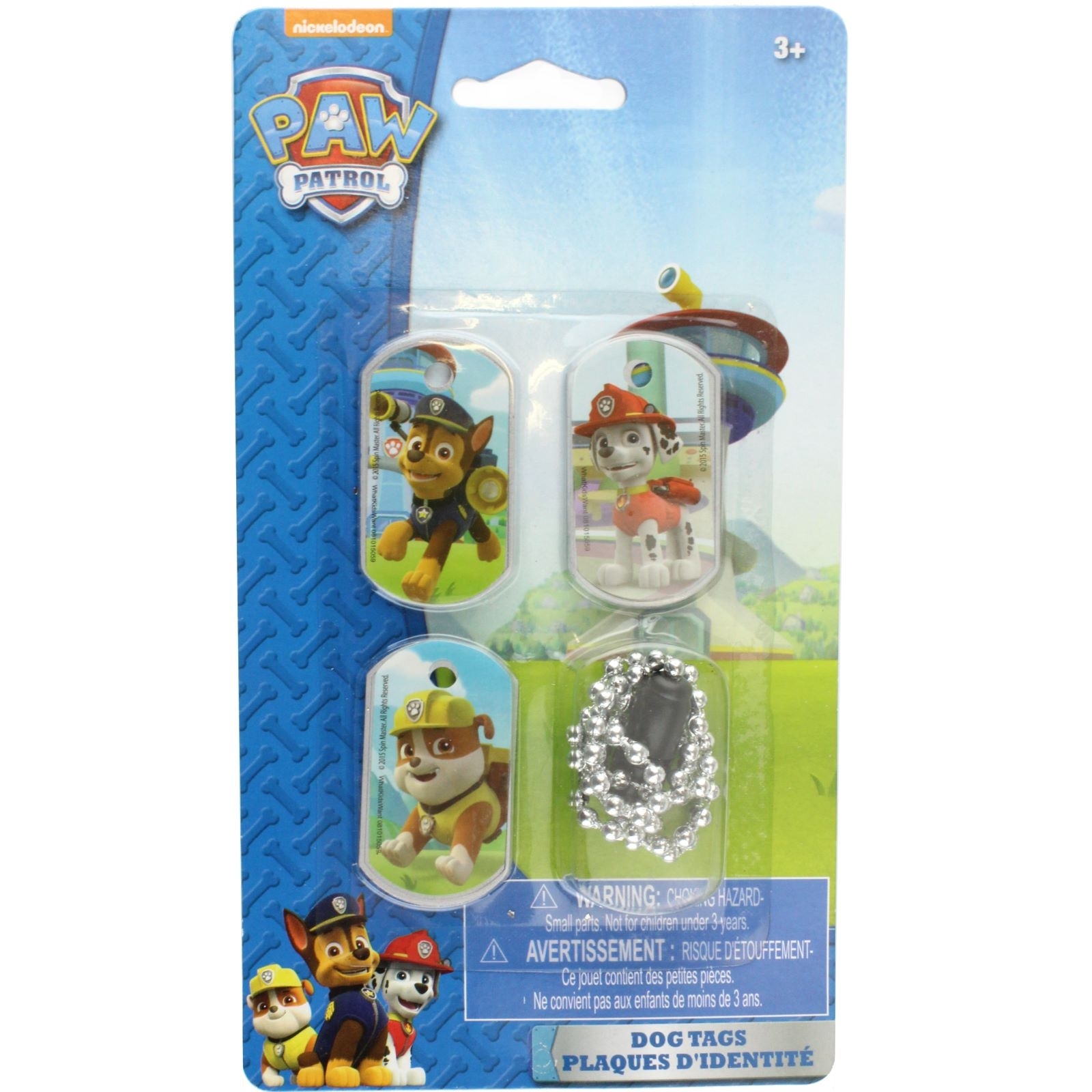 Paw Patrol Dog Tag Necklace