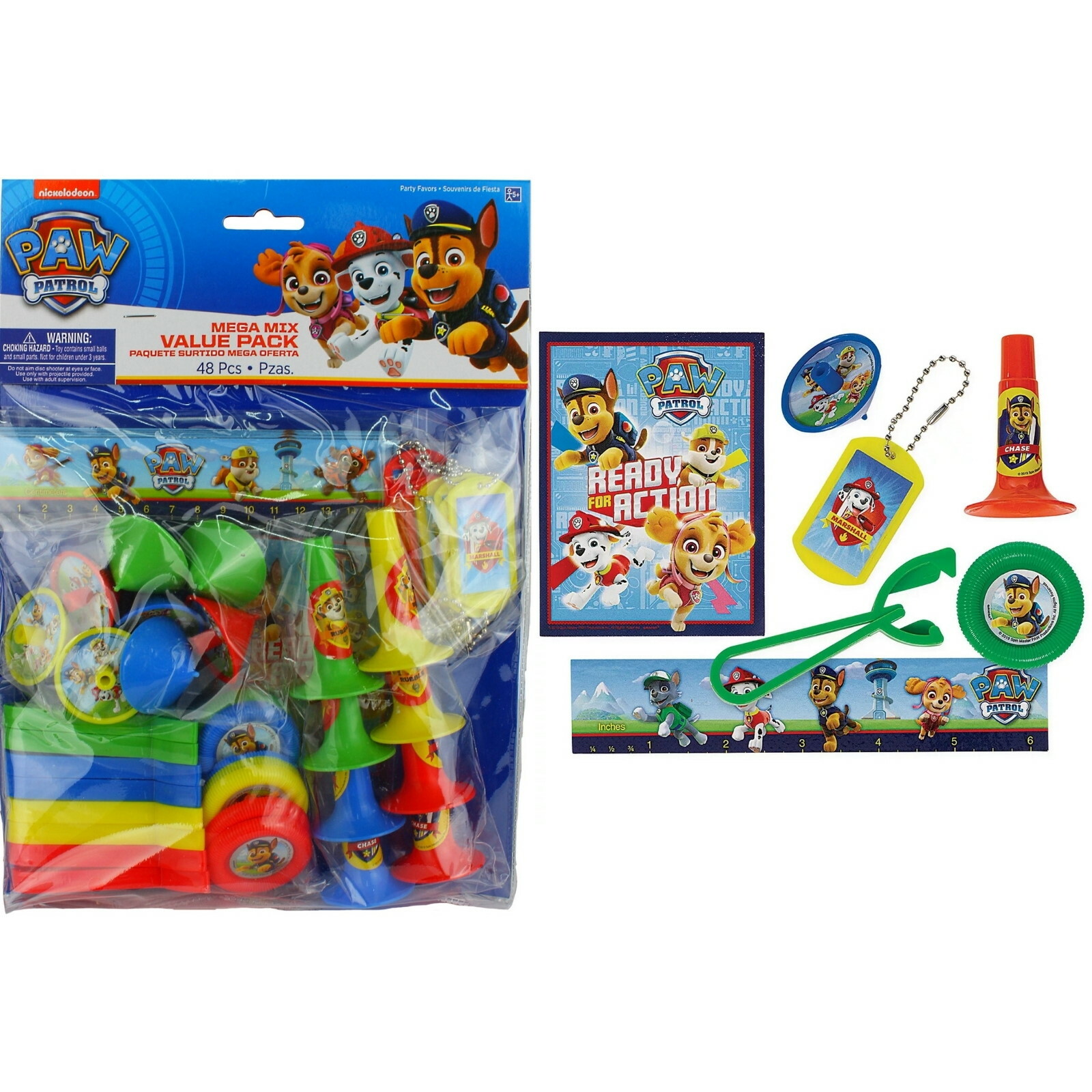 Paw Patrol Adventures Mega Value Favour Pack (48 Pieces)