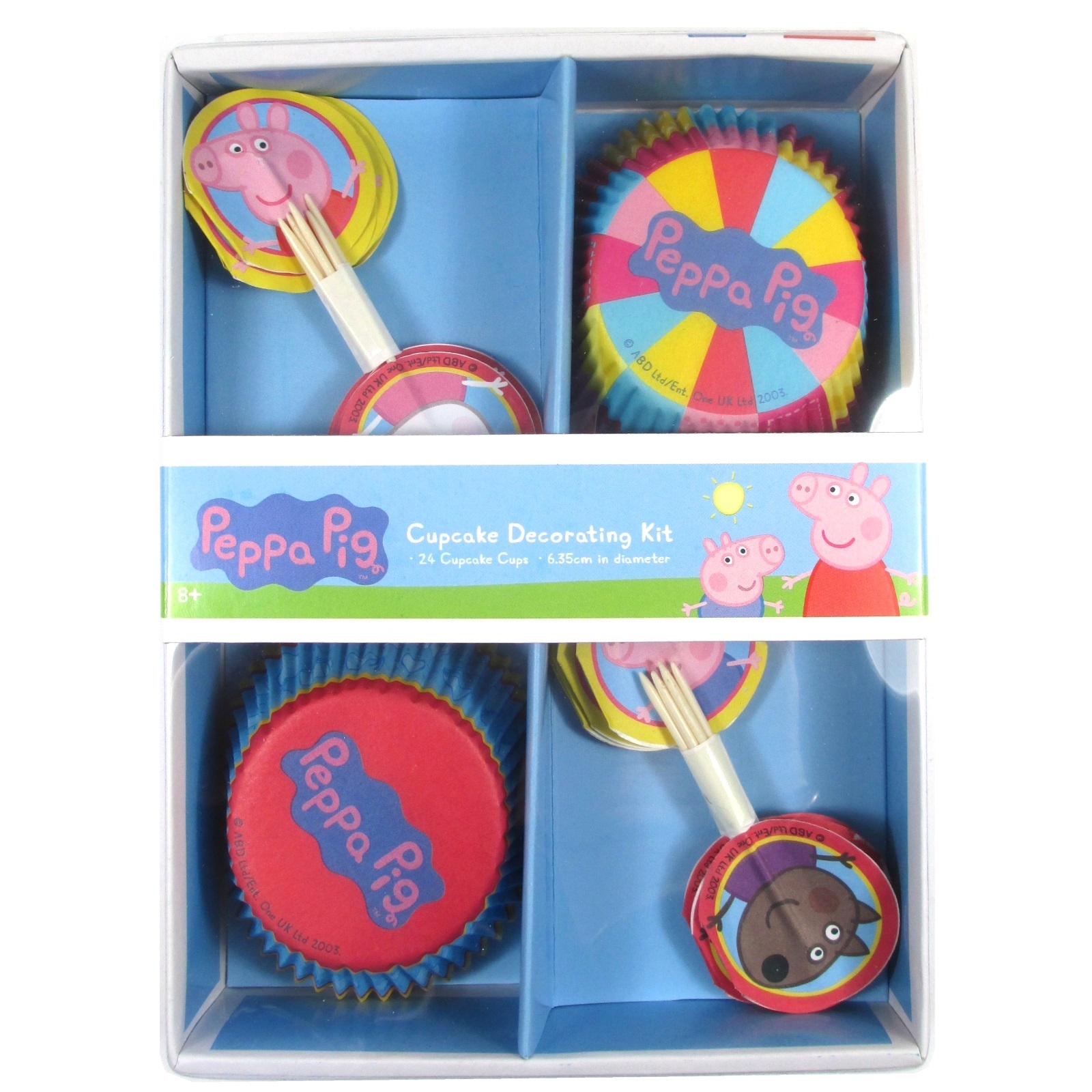 Peppa Pig Cupcake Decorating Kit (Set of 24)