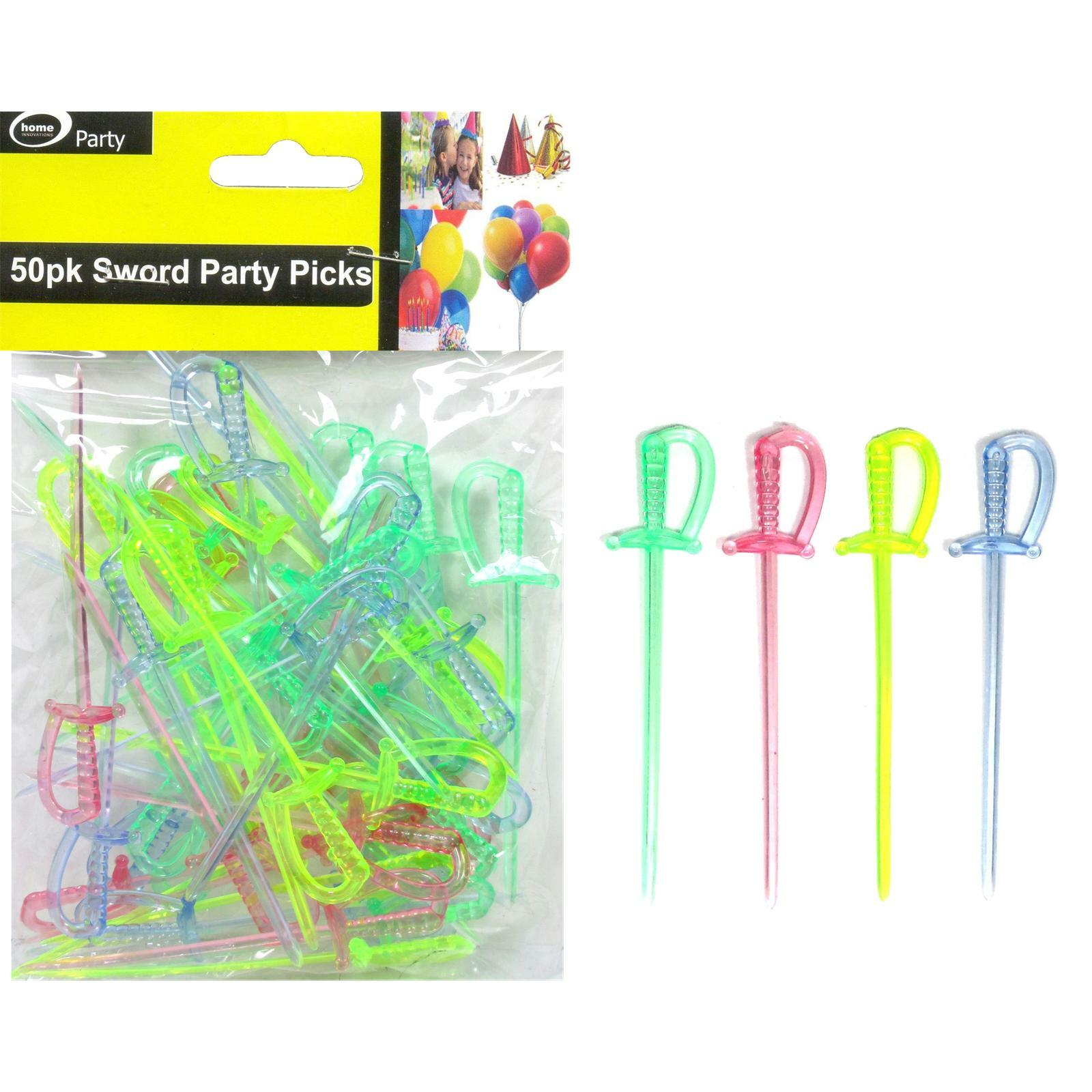 Pirate Sword Party Picks (Pack of 50)