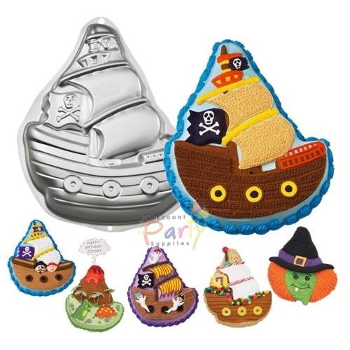 Wilton Pirate Ship Cake Tin