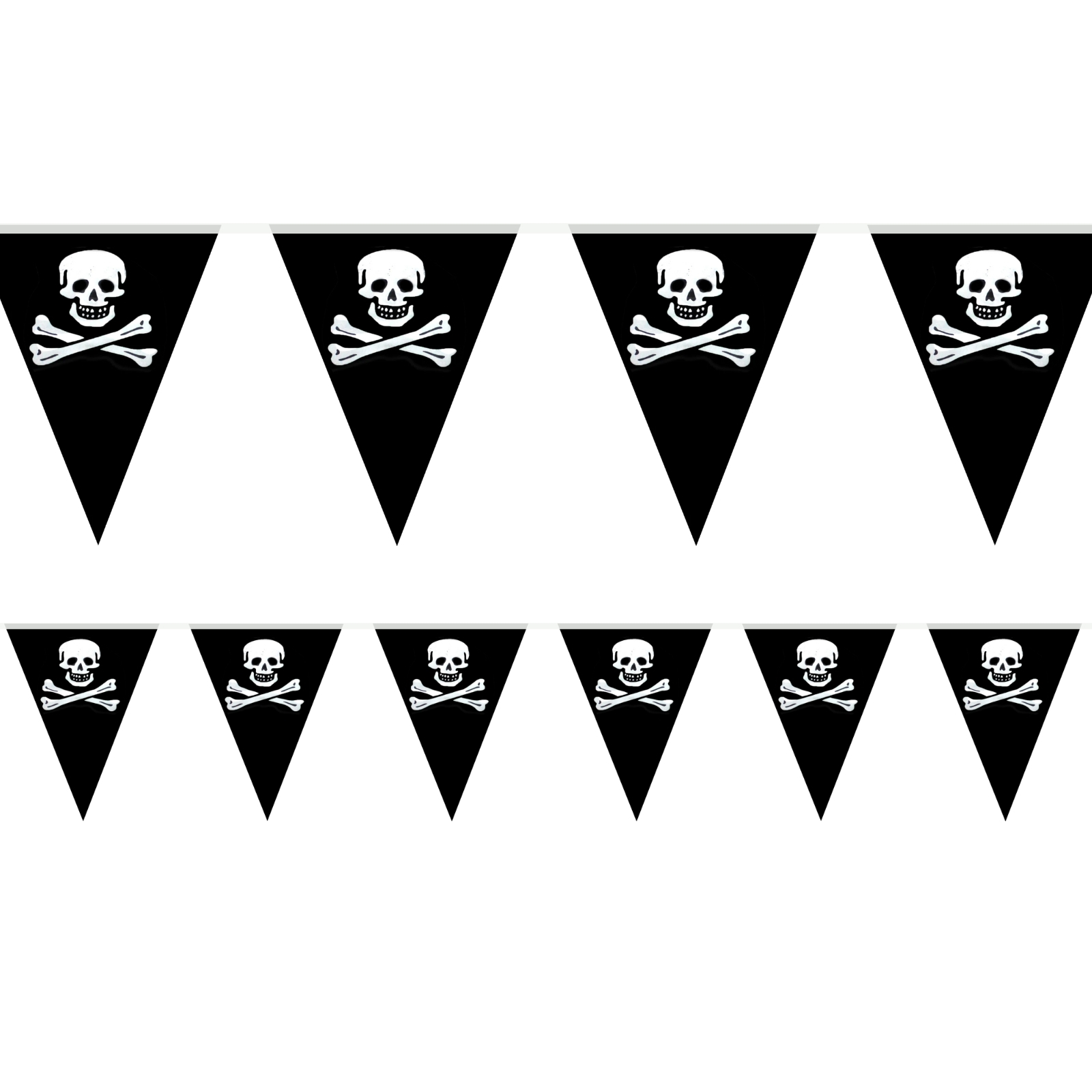 Pirate Skull Flag Banner 