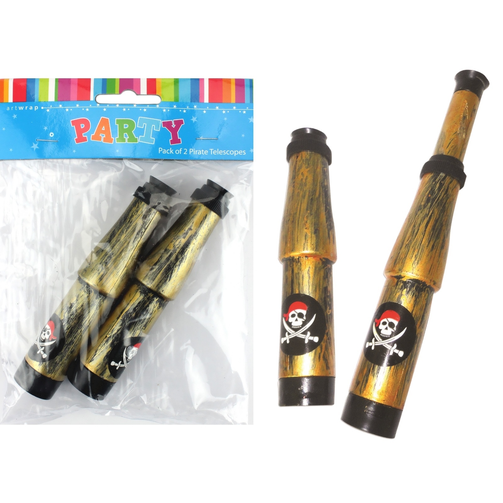 Pirate Telescopes (Pack of 2)