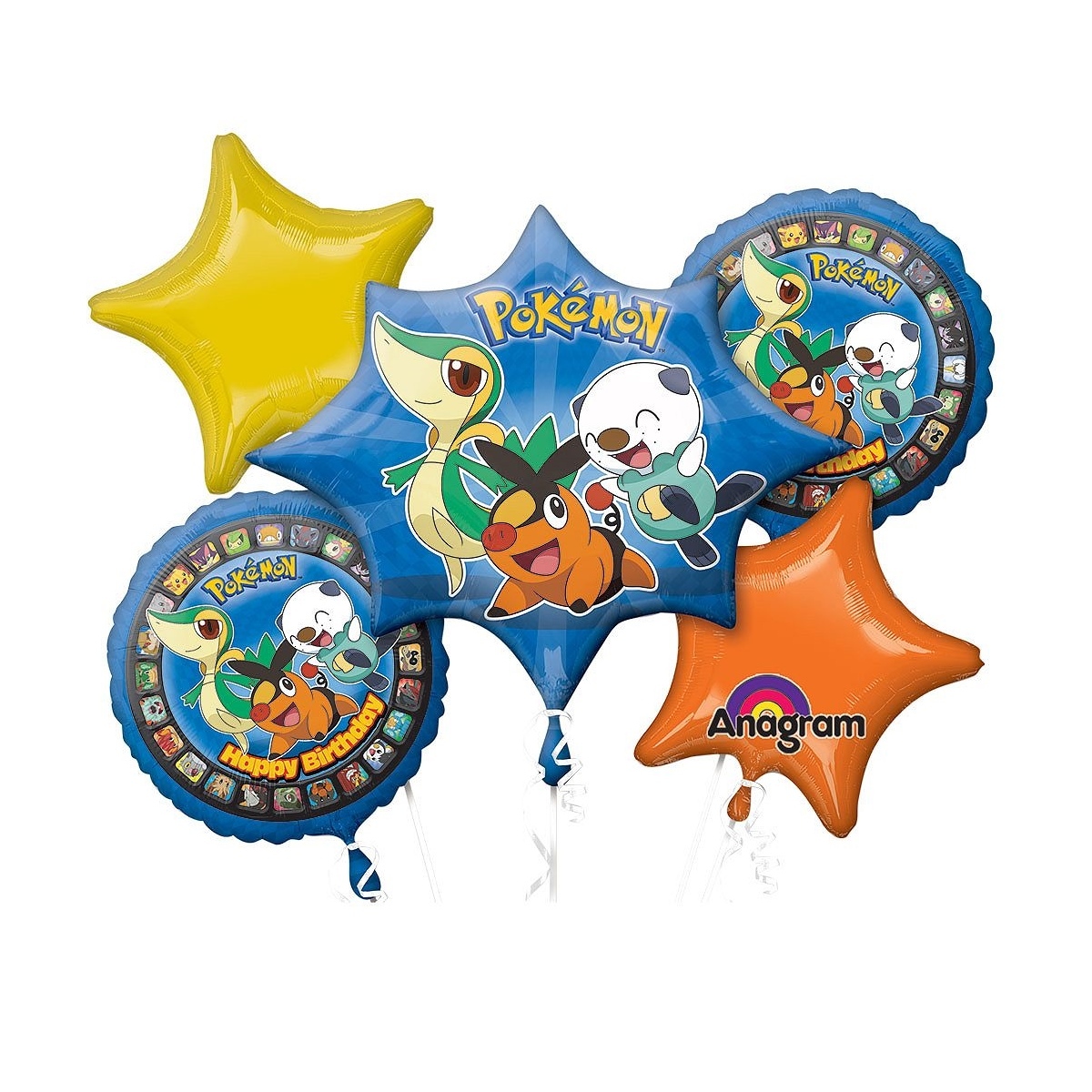 Pokemon Helium Balloon Bouquet