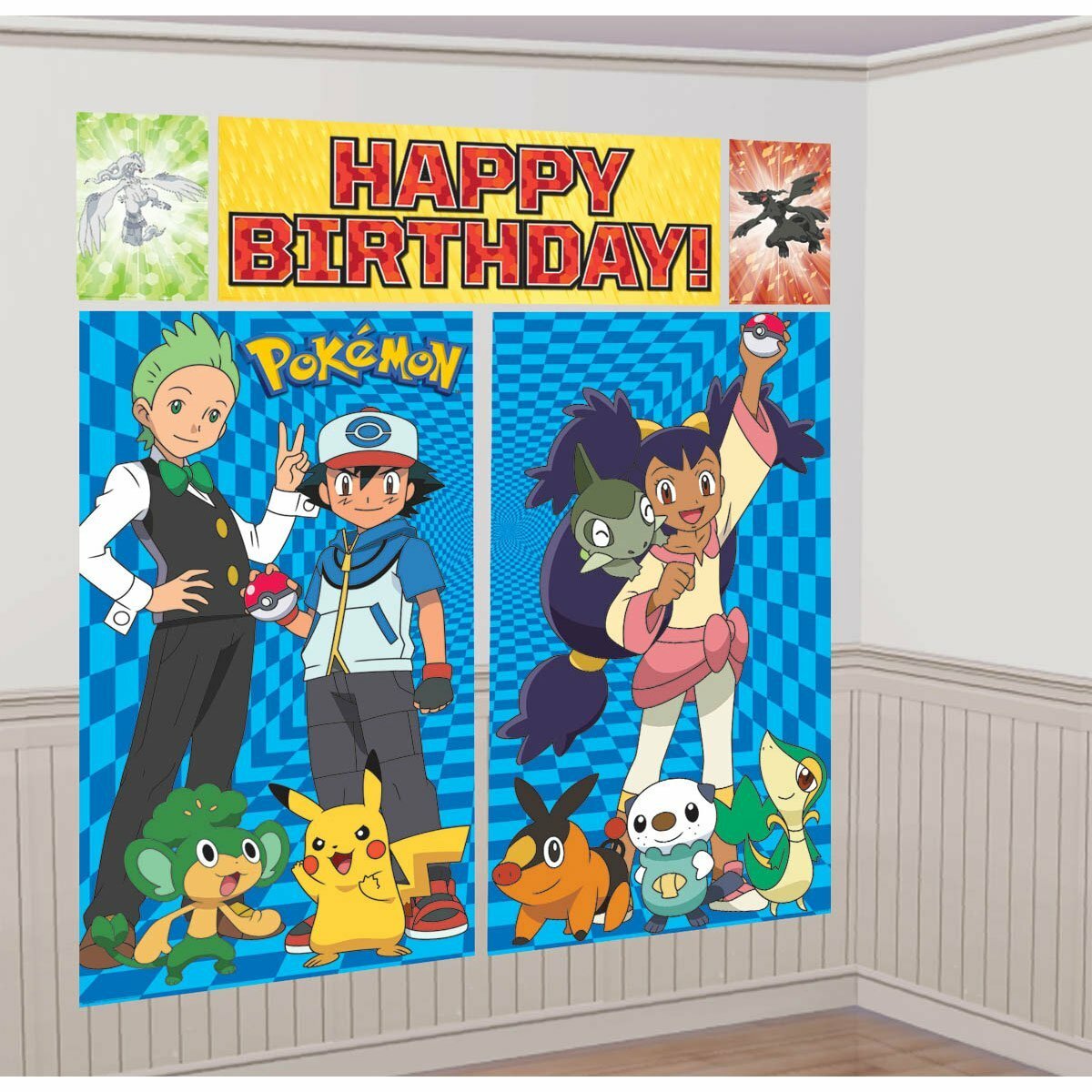 Pokemon Scene Setter Wall Decorations