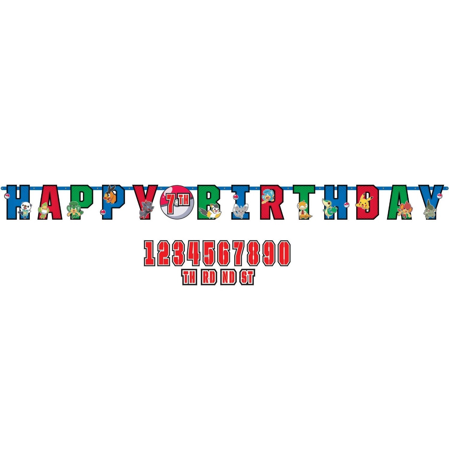 Pokemon Jumbo Add an Age Banner Kit