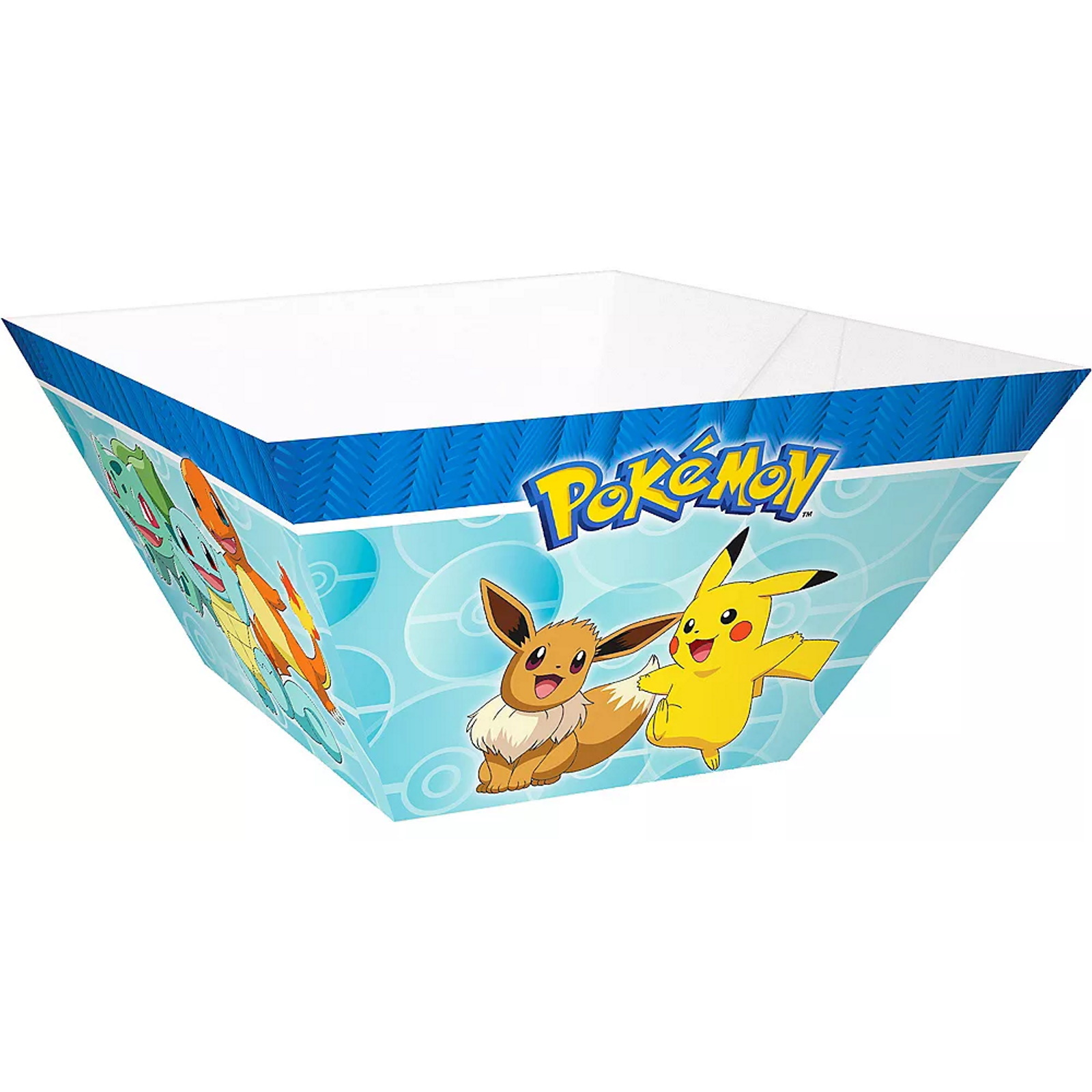 Pokemon Classic Paper Snack Bowls (Pack of 3)