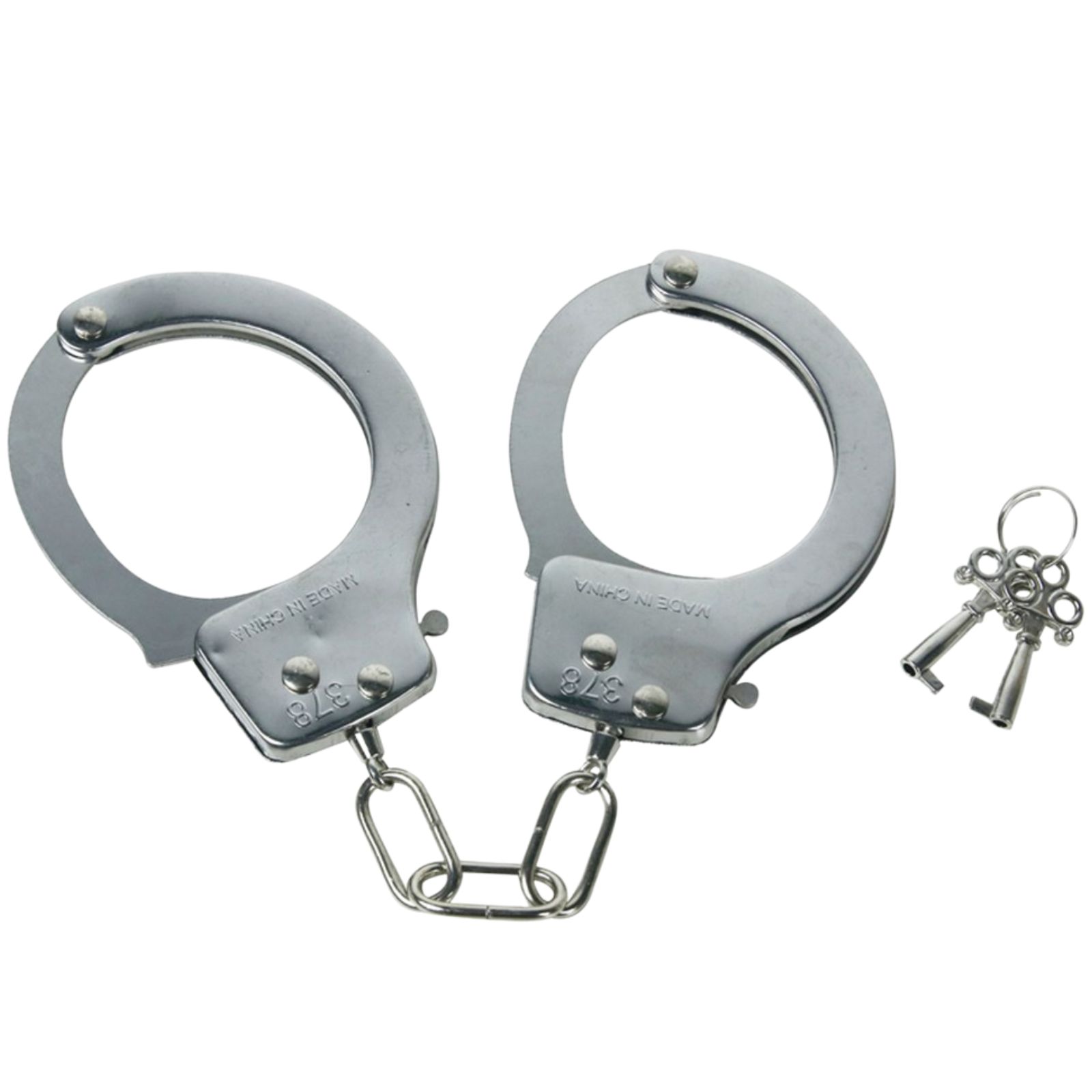 Silver Metal Handcuffs