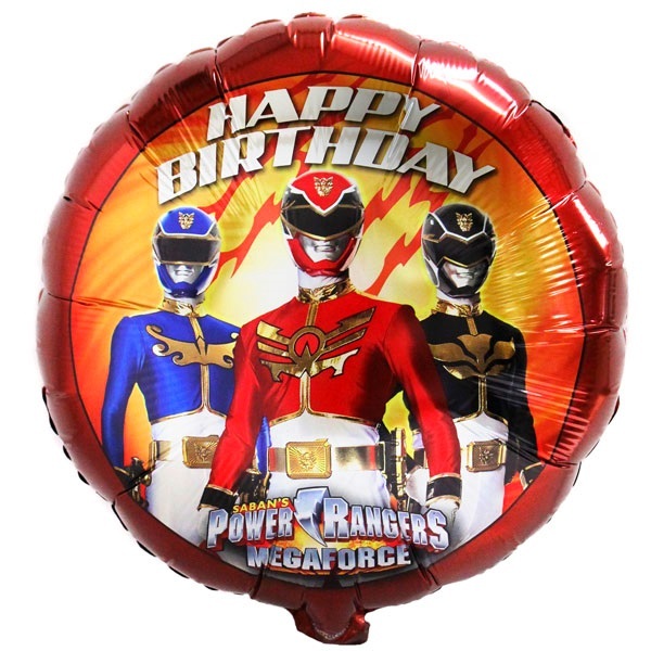 Power Rangers Megaforce Helium Balloon