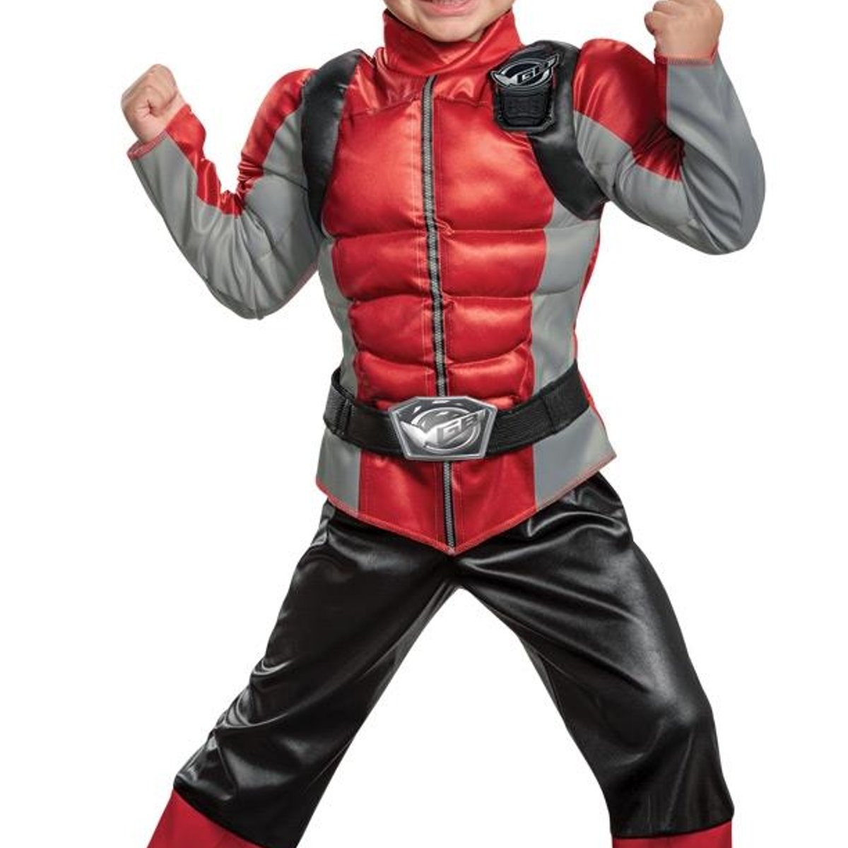 Power Rangers Half Power Rangers Beast Morphers Red Ranger Half Mask Child Costume | Boys ...