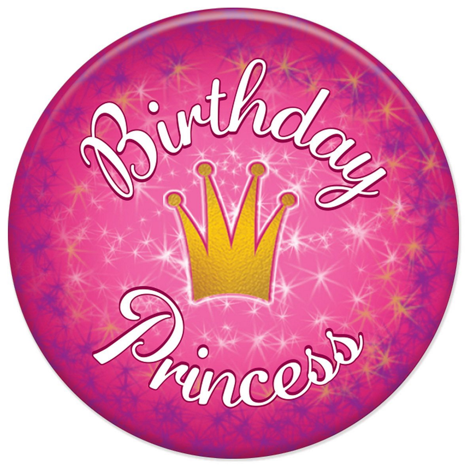 Birthday Princess Badge