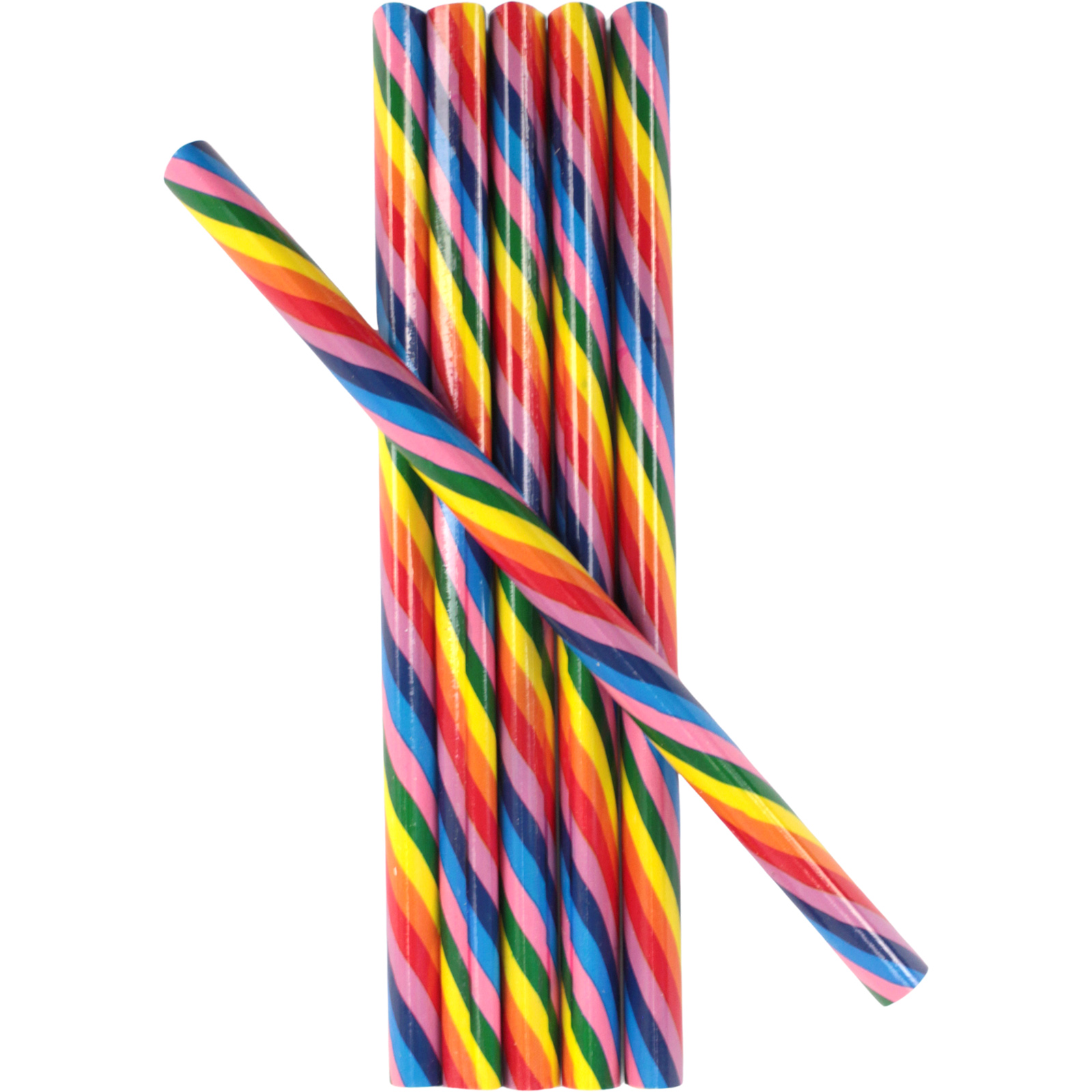 Rainbow Coloured Pencils (Pack of 6)