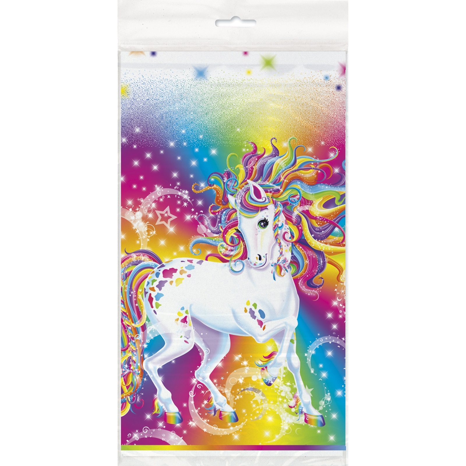 Rainbow Majesty Pony Plastic Tablecloth