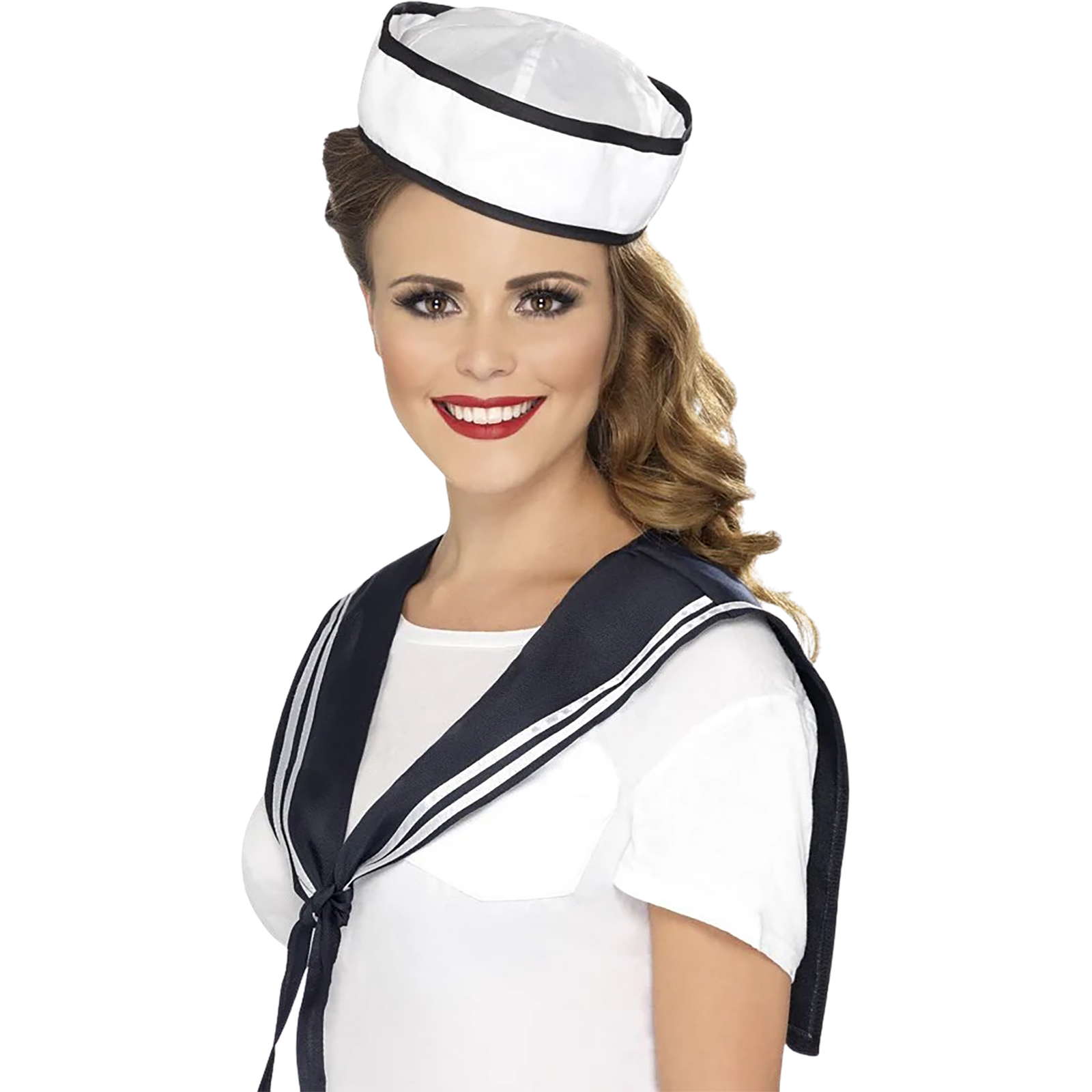 Adult Sailor Scarf & Hat Costume Set