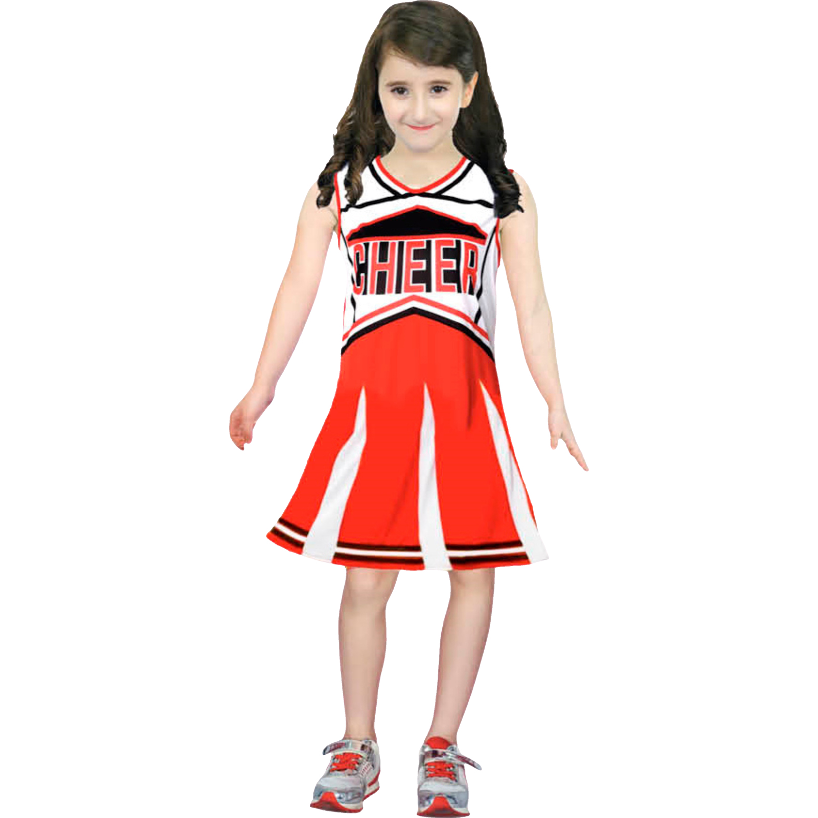Cheerleader Dress Girls Costume 6-9 Years