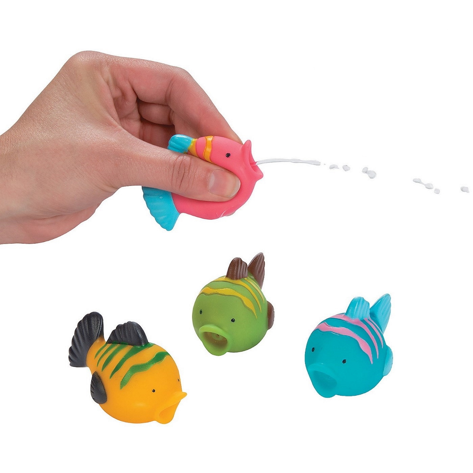 Mini Fish Squirt Toys (Pack of 12)