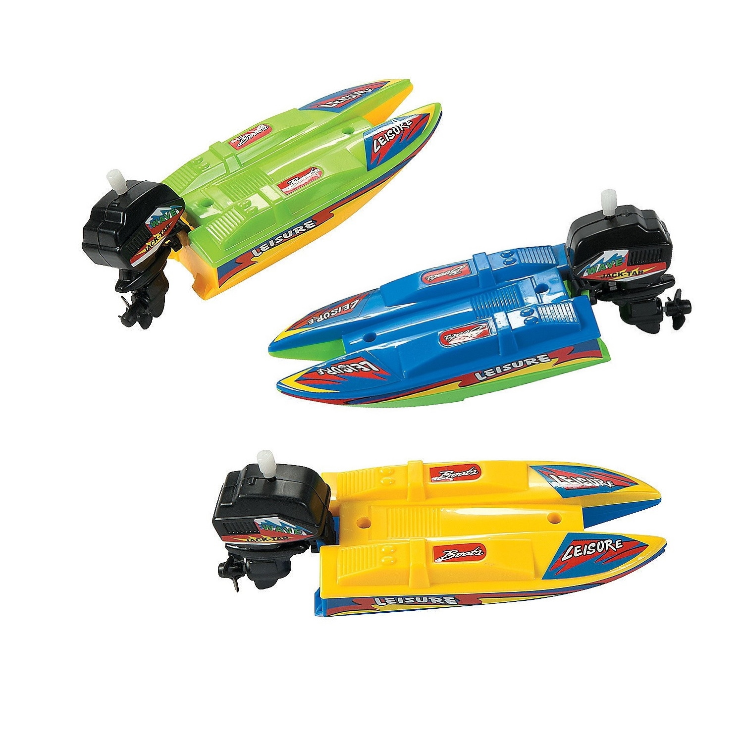 Wind-up Speedboat