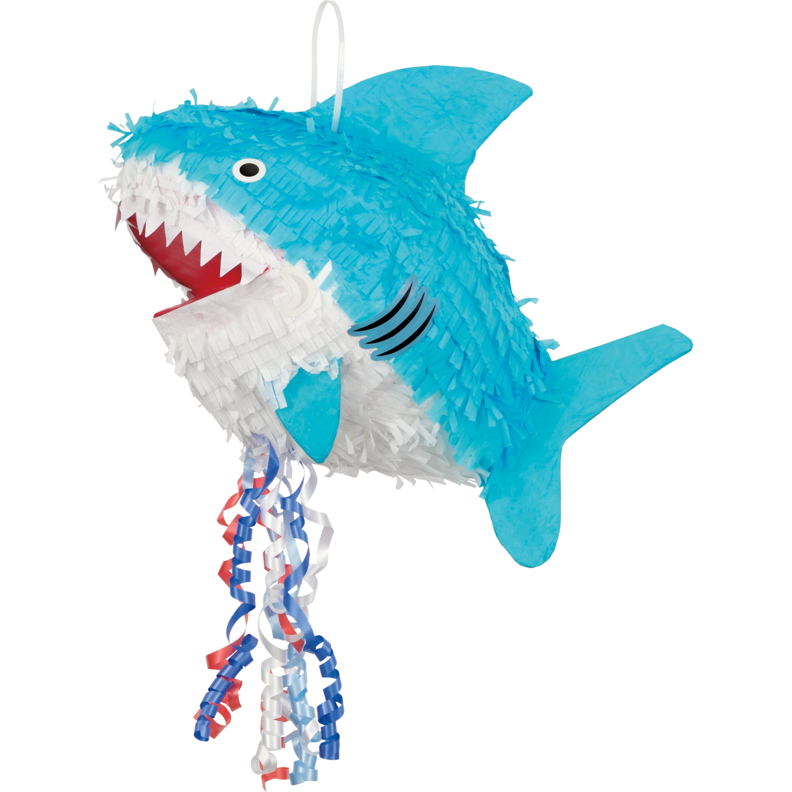 3D Shark Pull String Pinata
