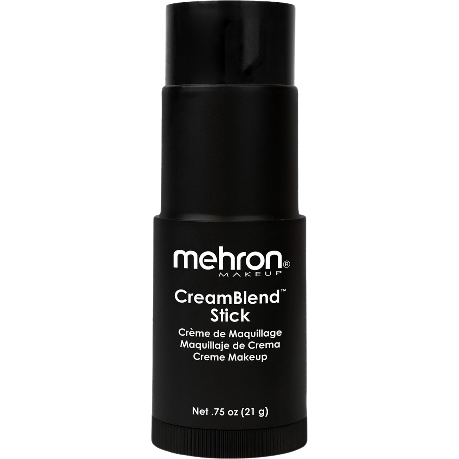 Mehron Makeup CreamBlend Stick Black 21g 