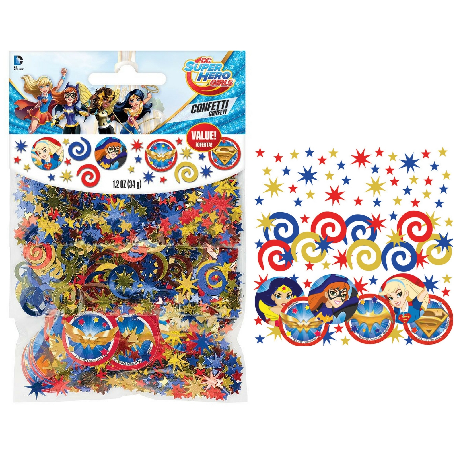 Super Hero Girls Confetti/Table Scatters