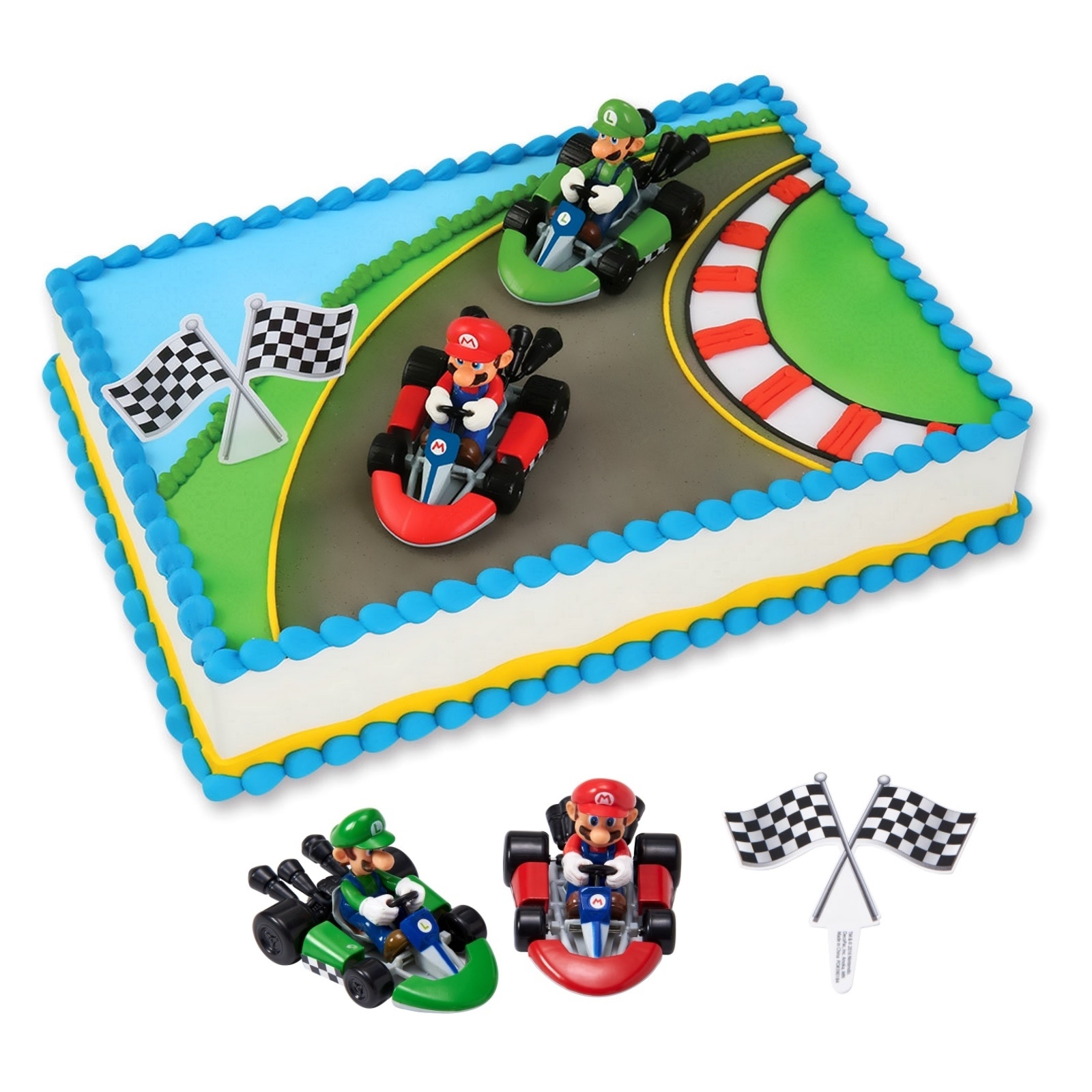 Super Mario Bros. Cake Decoration Kit
