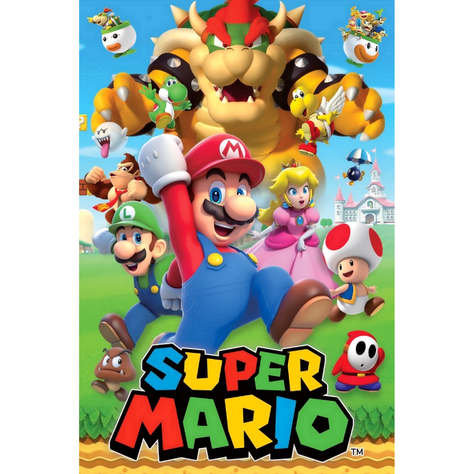 Super Mario Bowser Poster