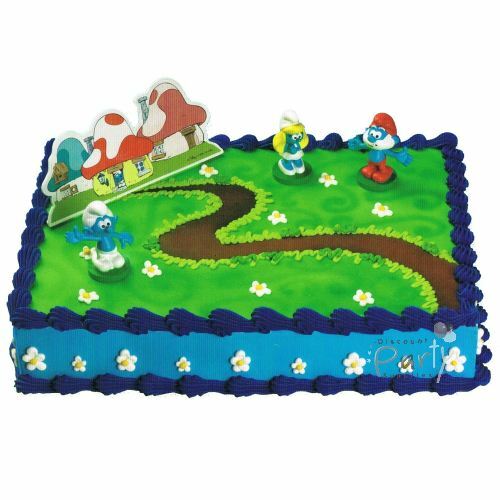 Smurfs Cake Decoration Kit