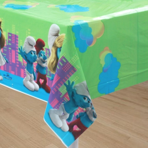 Smurfs Plastic Tablecloth