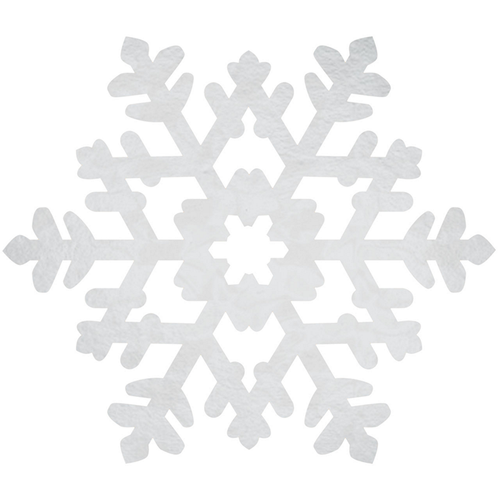 Snowflake Cutout Wall Decoration 37.5cm