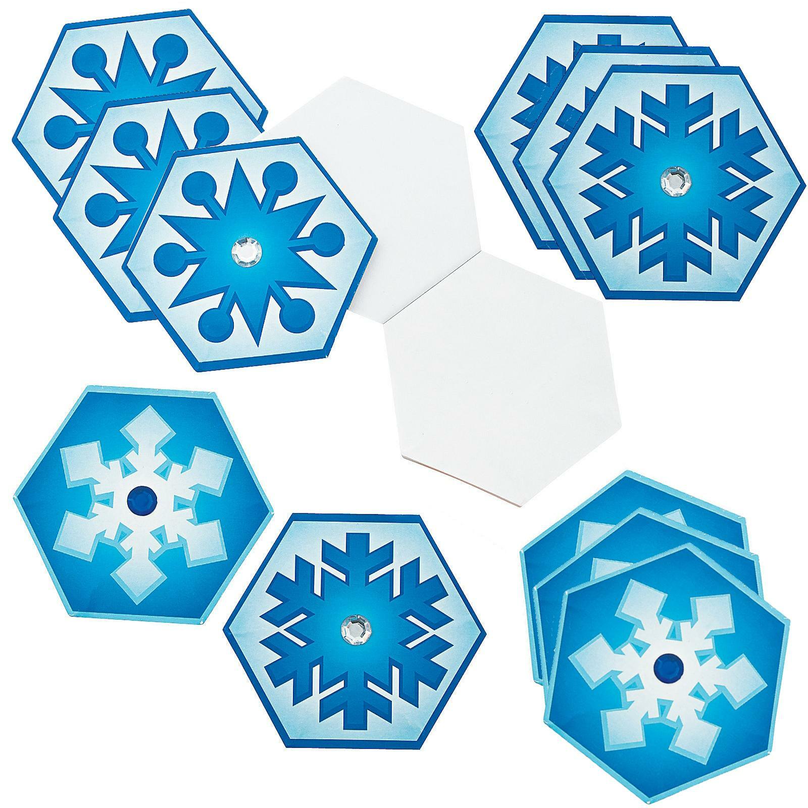 Snowflake Notepads (Pack of 12)