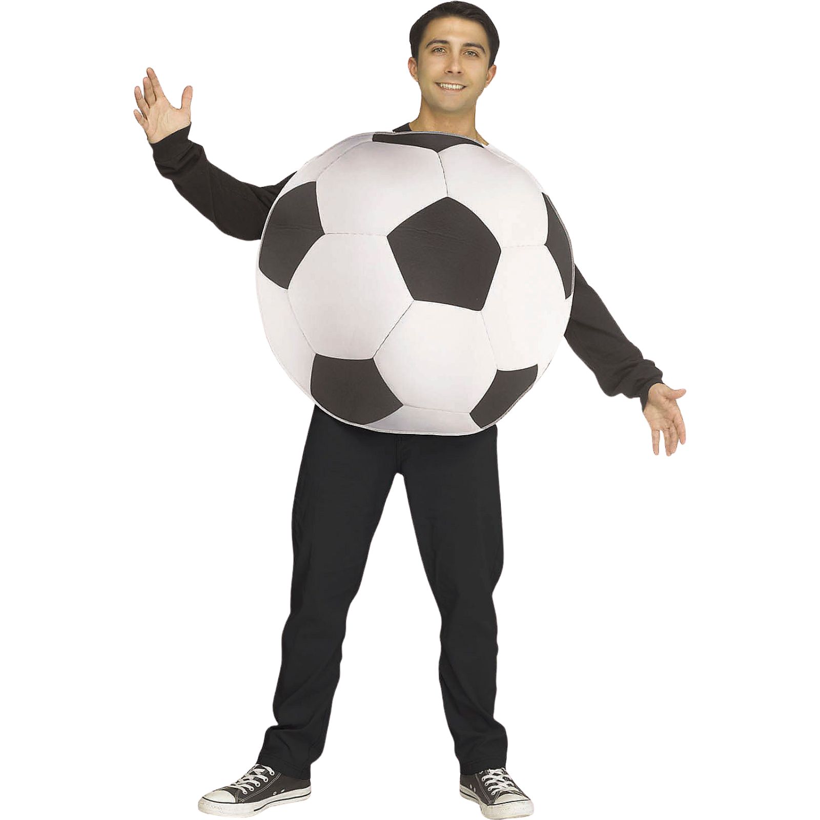 Adult Soccer Ball Costume One Size