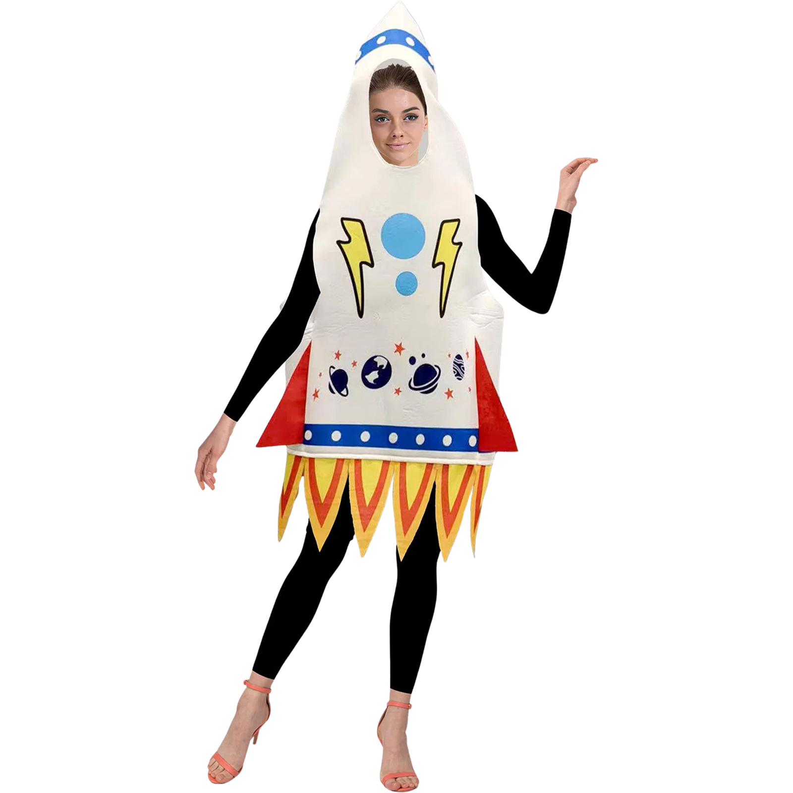 Adult Rocket Ship Costume One Size