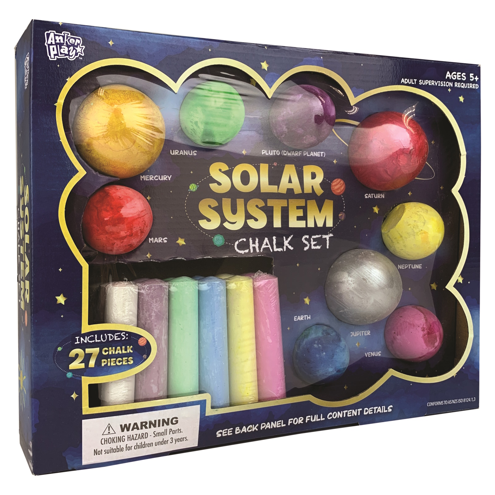 Solar System Chalk Set (27 Pieces) 