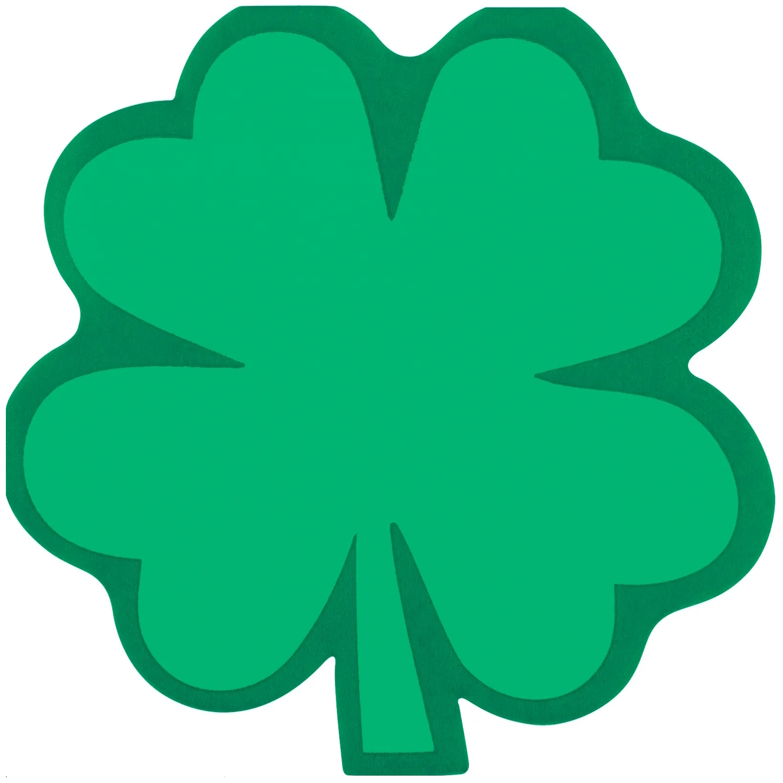 Lucky Clover Shaped Paper Napkins / Serviettes (Pack of 16) 