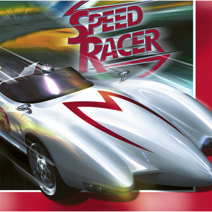 Speed Racer Small Napkins / Serviettes (Pack of 16)