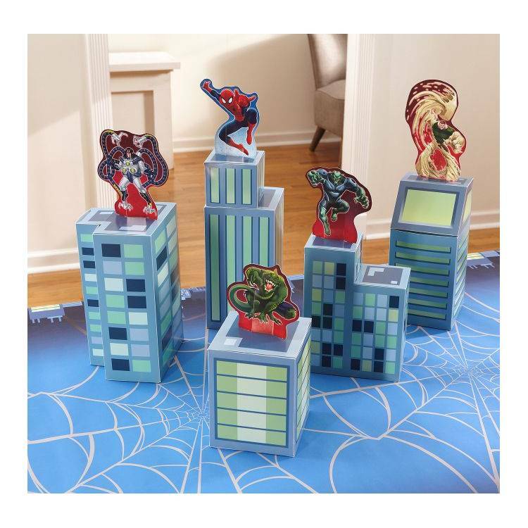Ultimate Spiderman Tabletop Decorations (Pack of 5)