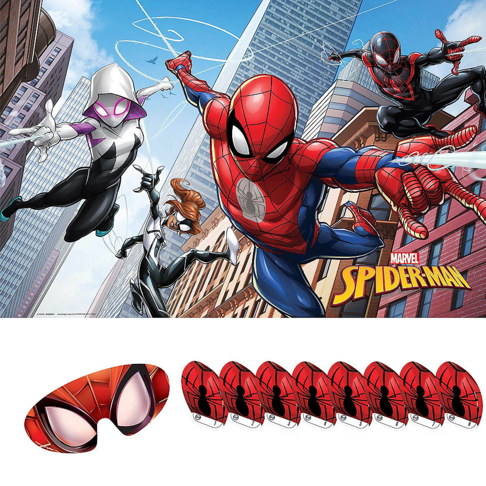 Spiderman Webbed Wonder Party Game