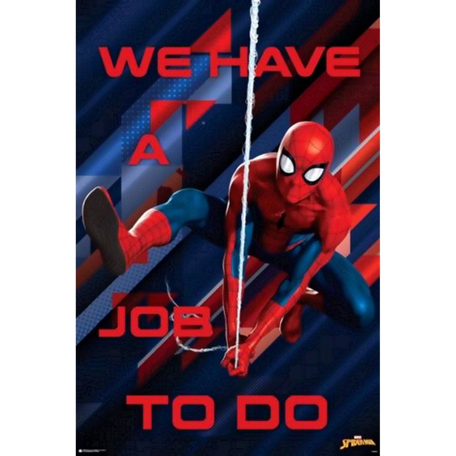 Spiderman Job to Do Poster