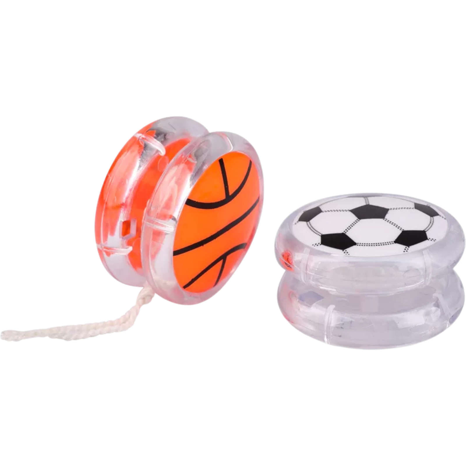 Basketball & Soccer Yo-Yos (Pack of 2) 