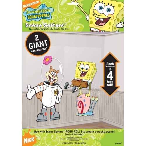 SpongeBob Squarepants Scene Setter Wall Decorations