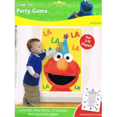 Sesame Street 1st Birthday Party Game