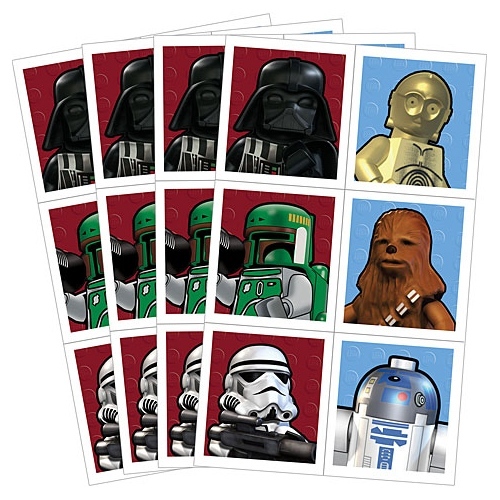 Lego Star Wars Stickers (Pack of 24)