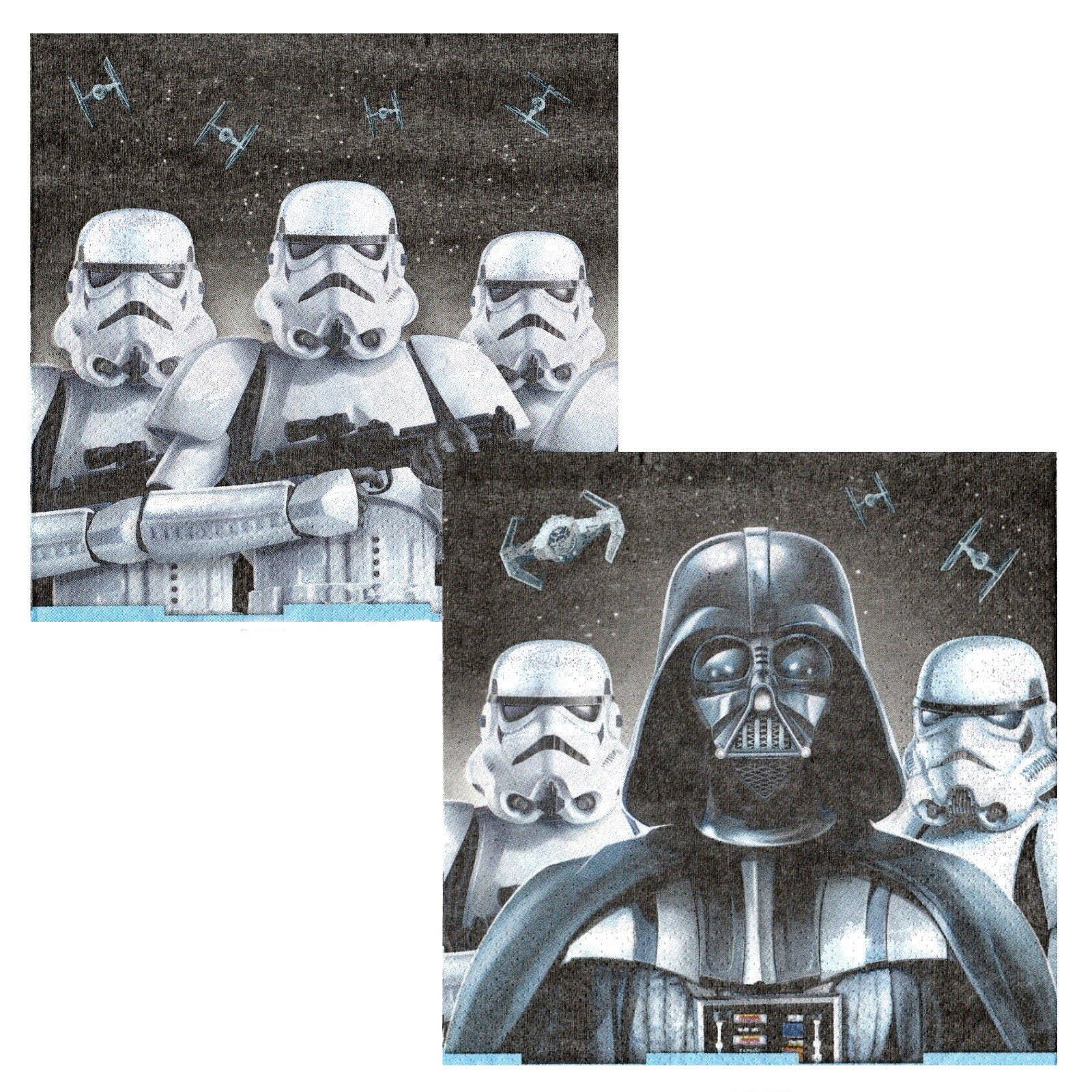 Star Wars Classic Large Napkins / Serviettes (Pack of 16)