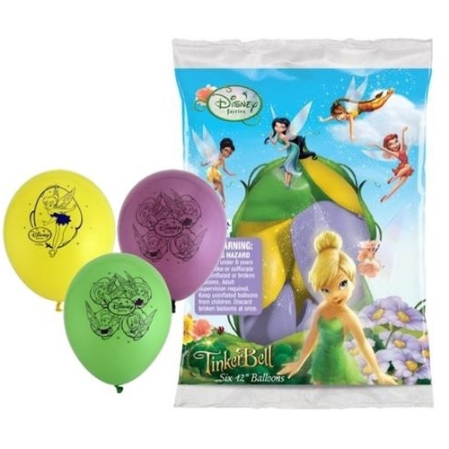 Tinkerbell Balloons (Pack of 6)